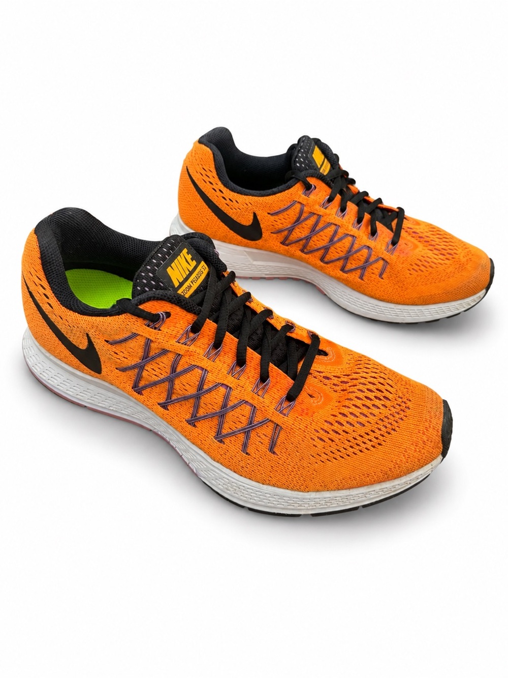 Nike Air Zoom Pegasus 32 Women’s 9 Bright Citrus Orange Running Shoes 749344-805
